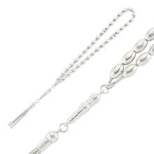 925 Sterling Silver Handmade Rosary with Hand Processed and Barley Cutting 2024 - buy cheap