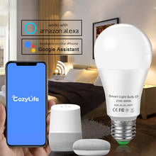 15W WiFi Smart LED Light Bulb E27 B22 Ampoule LED Intelligent Dimmable Night Lamp Apply to alexa google Home Assistant Echo 2024 - купить недорого