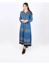 Abaya Дубай Турция мусульманский модный хиджаб платье мусульманская одежда африканские длинные платья для женщин халат мусульманский Djellaba Femme 2024 - купить недорого