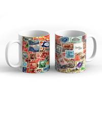 Personalized Stamp Collection Mug Cup 2024 - buy cheap