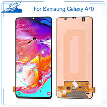 100% OEM AMOLED For Samsung Galaxy A70 LCD Touch Screen amoled Display Digitize Assembly Replacement Frame NO Dead Pixel Shadows 2024 - buy cheap