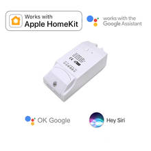 Роликовая занавеска для Apple HomeKit, умный дом, Wi-Fi переключатель, 2 реле, Siri Google Assistant, дистанционное управление, домотическая Автоматизация 2024 - купить недорого