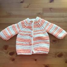 Baby Girls Striped Pink Design Sweater Knit Cardigans 2021 Spring Toddler Long Sleeve Knitted Jackets Coat Cotton Newborn Towel 2024 - buy cheap