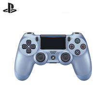 Контроллер игровой беспроводной титановый синий (Dualshock 4 Cont Titanium Blue: CUH-ZCT2E: SCEE) 2024 - купить недорого