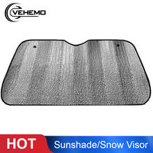 Vehemo Front Window 140x70cm Car SunShade Auto Sun Visor SUV Windshield Sunshade Window Covers Auto Parts Durable Truck 2024 - buy cheap