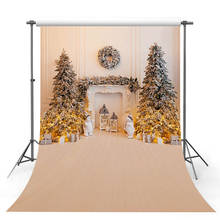 Фон для фотосъемки зимняя Рождественская елка флэш подарок украшения Рождественские фоны для фотостудии фон для фотосессии 2024 - купить недорого