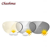 Chashma-cristal fotocromático camaleon1.61, cristal UV antirreflectante, antiarañazos, color gris y marrón, para los ojos 2024 - compra barato