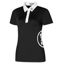 Primavera outono roupas femininas manga curta camisa de golfe nova esportes ao ar livre lazer camisa S-XXL na escolha 2024 - compre barato