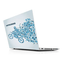 Etiqueta maestro Motocross adhesivo Universal portátil etiqueta engomada del vinilo de la cubierta de la piel para 10 12 13 14 15,4, 15,6 16 17 19 "Inc cuaderno para Macbook asus Acer Hp Lenovo Huawei Dell Msi apple, Compaq Toshiba 2024 - compra barato