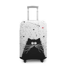 Suitcase cover 3D cat 2024 - buy cheap