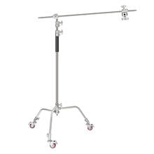 Neewer Metal C Stand Light Stand with Wheels,Adjustable Reflector Stand with Boom Arm for Photo Studio Video Reflector,Monolight 2024 - buy cheap