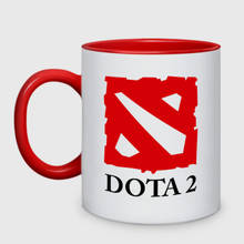 Mug two-color logo Dota 2 2024 - buy cheap