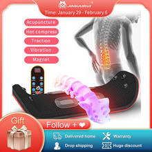 Curvature Lumbar Spine Therapy Device Waist Pulse Massager Physiotherapy Instrument Muscle Strain Redress Lumbar Disc Herniation 2024 - buy cheap