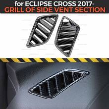 Grill of side vent section case for Mitsubishi Eclipse Cross 2017- ABS plastic 1 set / 2 pcs molding decoration car styling 2024 - buy cheap