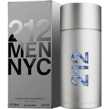 Carolina- Herrera 212 Men NYC Edt 100 мл Мужские Духи Мужские духи Carolina-парфюм 2024 - купить недорого