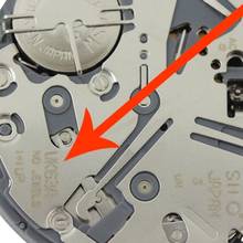 Японские кварцевые часы-хронограф VK63A, часы с двумя стрелками, циферблат с датой, белые, 4:30 2024 - купить недорого