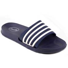 Zapatillas planas de verano para mujer, cómodas zapatillas informales de color azul marino y rosa para piscina, playa, vacaciones, uso diario, anatómica, Eva, antideslizantes, Ideal para jardín, baño, balcón, 2021 2024 - compra barato