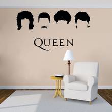 Queen Band Hairstyle Icons  Wall Decal Sticker Singer Artist Home Living Room Decoration Removable A002859 2024 - buy cheap