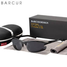 BARCUR Sport Aluminium Magnesium Sunglasses Frame Polarized Men Rectangle Ultralight Eye Sport Cicling Mountain Eyewear UV400 2024 - buy cheap