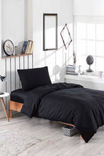 Bedding Set With Pillowcase Duvet Cover Sets Bed Linen Moder Black Color Sheet Single Size Quilt Covers Bedclothes 2024 - buy cheap