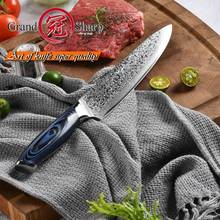 GRANDSHARP-cuchillo de Chef de 67 capas, utensilio de cocina japonés cuchillo de acero de Damasco de 8 pulgadas, VG-10 de acero, mango G10 PRO, nuevo 2024 - compra barato