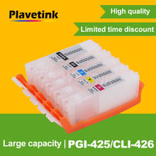 Plavetink-cartucho de tinta para impressora canon estampada, cartuchos de recarga para canon pixma ip4840 ip4940 ix6540 mg5140 2024 - compre barato