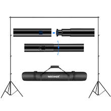 Neewer Background Support System 2.6M x 3M/8.5ft x 10ft Kit for Muslins Backdrop 2024 - buy cheap