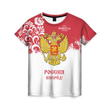 Camiseta para mujer 3D Euro 2016 (Rusia) 2024 - compra barato