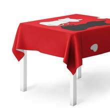 Tablecloth 3D heart 2024 - buy cheap