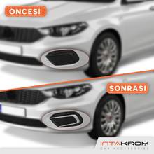 Carsdesıng For Fiat Egea Chrome Fog light Frame 2 Prçr 2015 And Above Sd Hb Styling Accessory Modified Stainless Design 2024 - compre barato