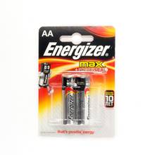 Батарейка пальчиковая Energizer 1.5 вольт ,щелочная LR6/AA/316  2 штук в упаковке 2024 - купить недорого