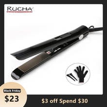 RUCHA Professional Hair Straightener MCH Brazilian Keratin Treatment Hair Straightening Iron 480F Fast Heating High Temperature 2024 - buy cheap