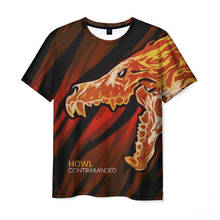 Men's T-shirt 3D CS: GO-howl style (Howl) 2024 - buy cheap