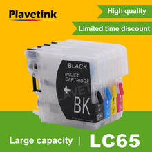 Plavetink заправляемые чернильные картриджи LC65 LC16 LC38 LC61 LC67 LC980 LC990 LC1100 для Brother LC65 XL MFC-250C 255CW 257CW принтер 2024 - купить недорого