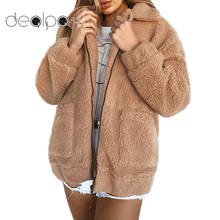 2021 Winter Teddy Coat Women Faux Fur Coat Teddy Bear Jacket Thick Warm Fake Fleece Jacket Fluffy Jackets Plus Size 3XL Overcoat 2024 - buy cheap