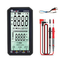 TOOLTOP ET8134 Digital Multimeter 4.7 Inch Multimeter Tester Direct Current Voltage Current AC Voltage Current Measurement Tool 2024 - buy cheap