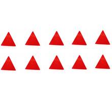 10 pcs Was Cat Romper Triangle Reflector Red Warning Mark Reflective Safety Plate Caravan Trailer Truck 2024 - buy cheap