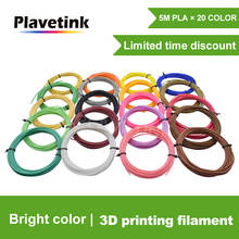 Plavetink-Bolígrafo 3d para impresora, filamento abs especial pla de 1,75mm, plástico abs 1,75, 20 colores 2024 - compra barato