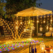 3m*2m US/EU Plug White LED Net Mesh Decorative Fairy Lights Christmas Wedding Party Lighting 2024 - buy cheap
