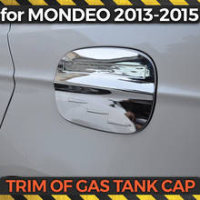 Guarnição da tampa do tanque de gás para ford mondeo 2013-2015 abs de plástico 1 conjunto/1 peça de moldagem decorativa do carro 2024 - compre barato