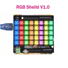 Panel de luz LED RGBDuino Sheild V1.0, matriz de píxeles RGB de 8x5, para Raspberry Pi 4, Arduino Mega 2560, RGBDuino UNO V1.1 2024 - compra barato