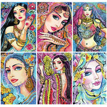 New Full square/round 5D DIY diamond painting classical beauty girls Embroidery Pattern Cross stitch kit mosaic wall stickers 2024 - buy cheap