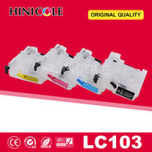 Hinicool-cartuchos de tinta de repuesto para impresora Brother LC101, LC105, LC107, LC109, LC103 XL, MFC, J4610DW, J4710DW, J6520DW, J6720DW, 4 colores 2024 - compra barato