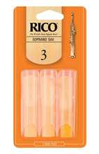 Rico ria0330 canes for Saxophone Soprano, size 3.0, 3 PCs