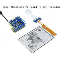 5 в 6 дюймов SPI HD E Paper Eink E-Ink E-Paper Screen Display HAT Kit для RPI Raspberry Pi Zero W 3A 3B Plus 3 4 4B , Grayscale 16 2024 - купить недорого