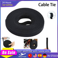 Nylon USB Cable Winder Cable Organizer Ties Mouse Wire Earphone HDMI Cord Free Cut Management Phone Hoop Tape Protector 2024 - buy cheap