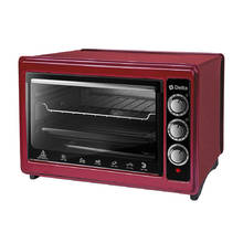 Oven electric 1300 W 37 L Delta d-0123 бордовая-р1-00004699 2024 - buy cheap