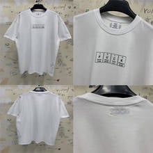 Hip-Hop Logo VETEMENTS T-shirt Chemical element font Print VETEMENTS T-shirts Fashion Funny Front Letter Logo VTM Tee Tops 2024 - buy cheap