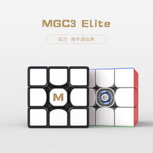 Оригинальный Yongjun YJ mgs3 Elite 3x3x3 Магнитный MGC Elite магический куб профессиональный 3x3 скоростные кубики магические Развивающие игрушки для детей 2024 - купить недорого