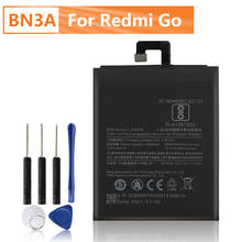 Xiao mi bn3a bateria para xiaomi redmi go bn3a e, bateria de substituição para telefone 3000mah com ferramentas gratuitas 2024 - compre barato